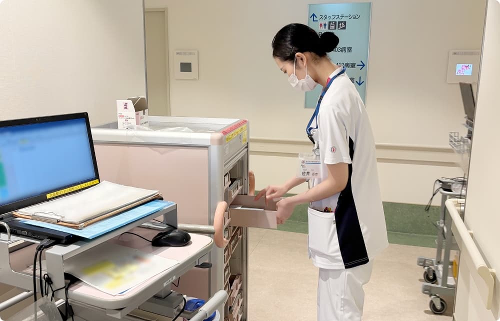 配膳・下膳・配薬